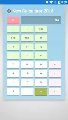 New Calculator 2018 android App screenshot 2